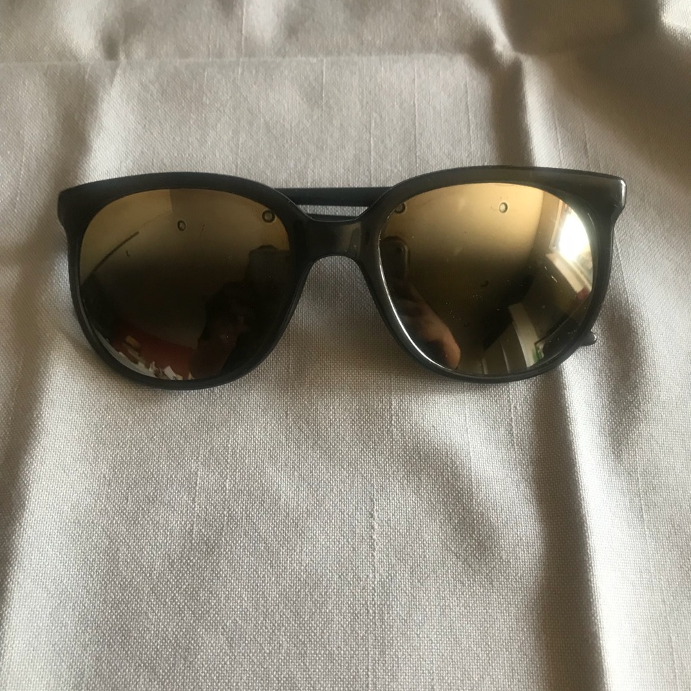 Vuarnet 002 Black Sunglasses with Bronze Lenses